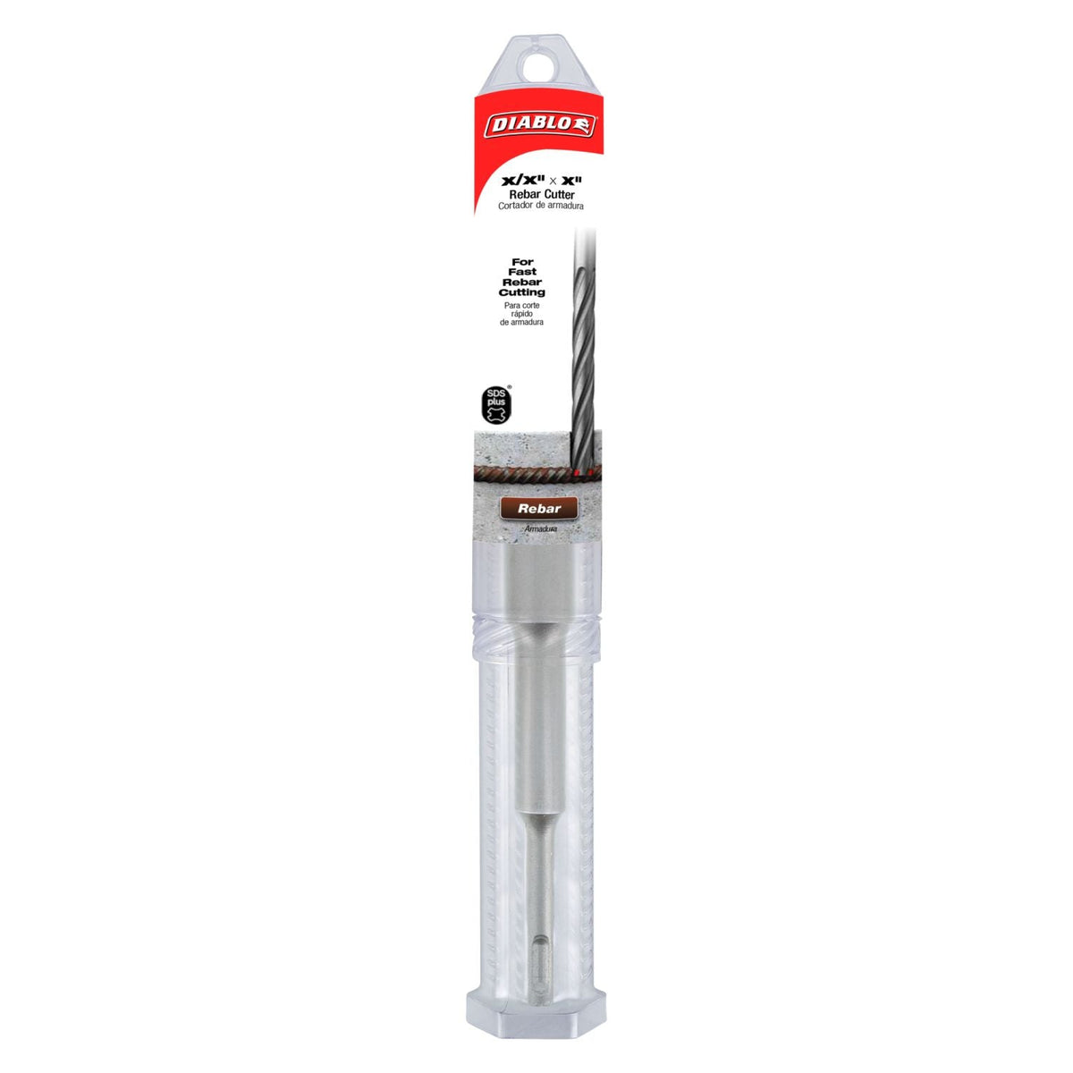 Diablo DMAPLRC1090 1-1/4 Inch x 12 Inch SDS-Plus Rebar Cutter