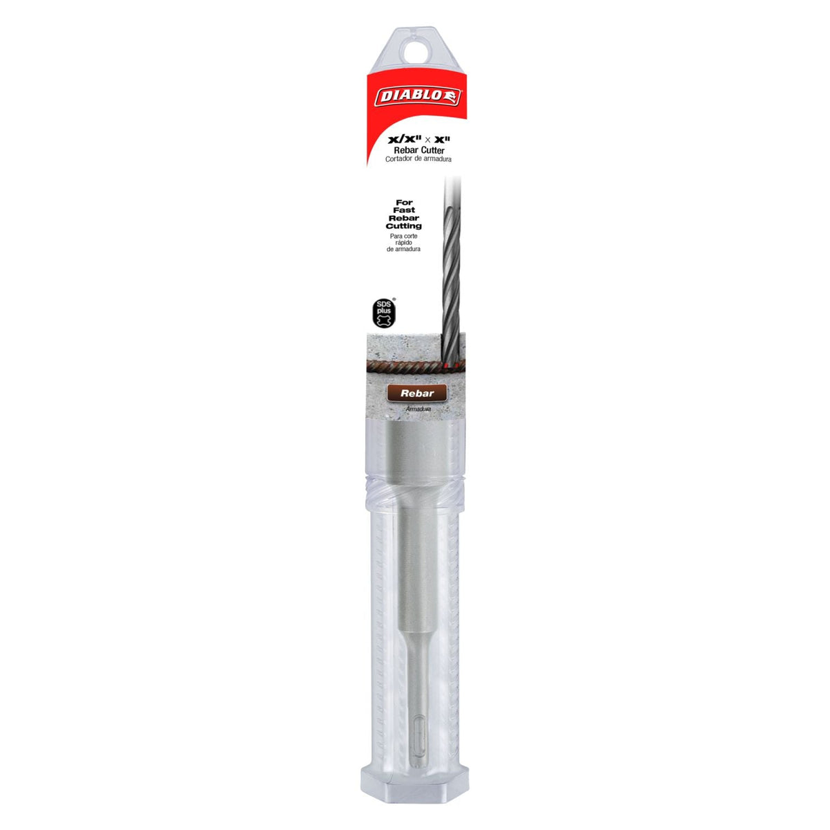 Diablo DMAPLRC1100 1-1/2 Inch x 12 Inch SDS-Plus Rebar Cutter
