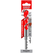 Diablo DMARG1190 3/4 Inch x 4 Inch x 6 Inch SPEEDemon Red Granite Carbide Tipped Hammer Drill Bit