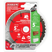 Diablo DMATP0500 5 Inch Diamond Tuck Point Blade for Masonry