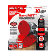 Diablo DND060220H10I 6 Inch 220 Grit SandNet Discs with Connection Pad , 10-Pack