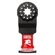 Diablo DOS125CGP10 1-1/4" x 1-1/2" AMPED Demo Demon Starlock Carbide Teeth Oscillating Blade for General Purpose Cuts, 10-Pack