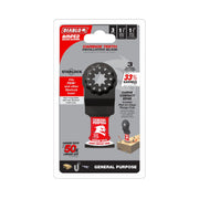 Diablo DOS125CGP3 1-1/4-Inch Starlock Carbide Oscillating Blades for General Purpose Cuts, 3-Pack
