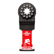 Diablo DOS125CW AMPED Demo Demon 1-1/4 in. Starlock Carbide Teeth Oscillating Blade for Nail-Embedded Wood