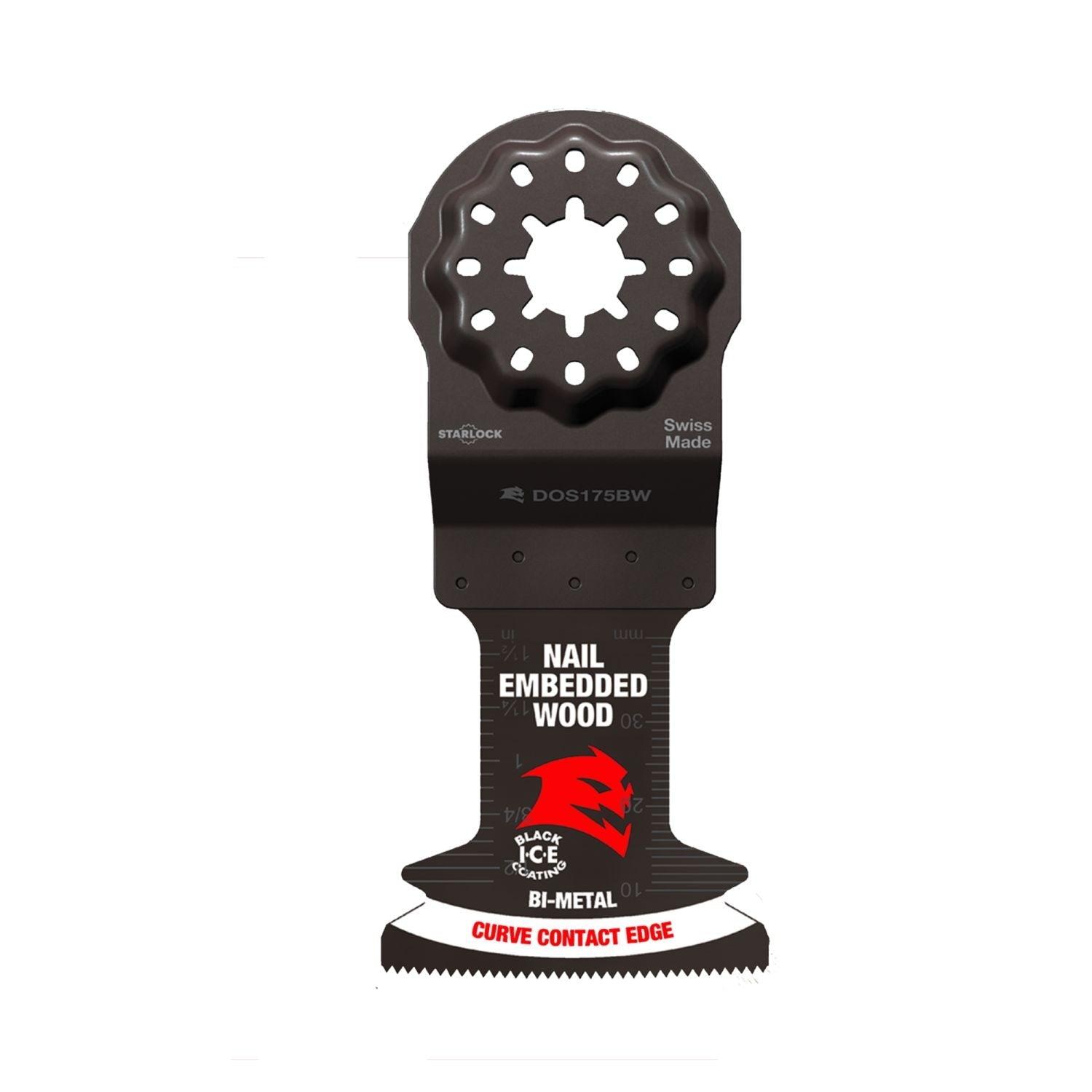 Diablo DOS175BW10 Demo Demon 1-3/4 in. Starlock Bi-Metal Oscillating Blades for Nail-Embedded Wood (10-Pack)
