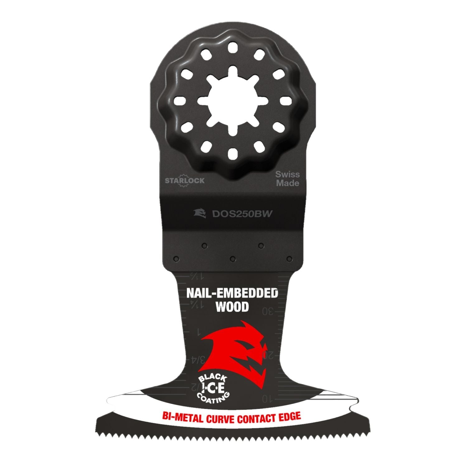 Diablo DOS250BW 2-1/2 in. Starlock Bi-Metal Oscillating Blade for Nail-Embedded Wood
