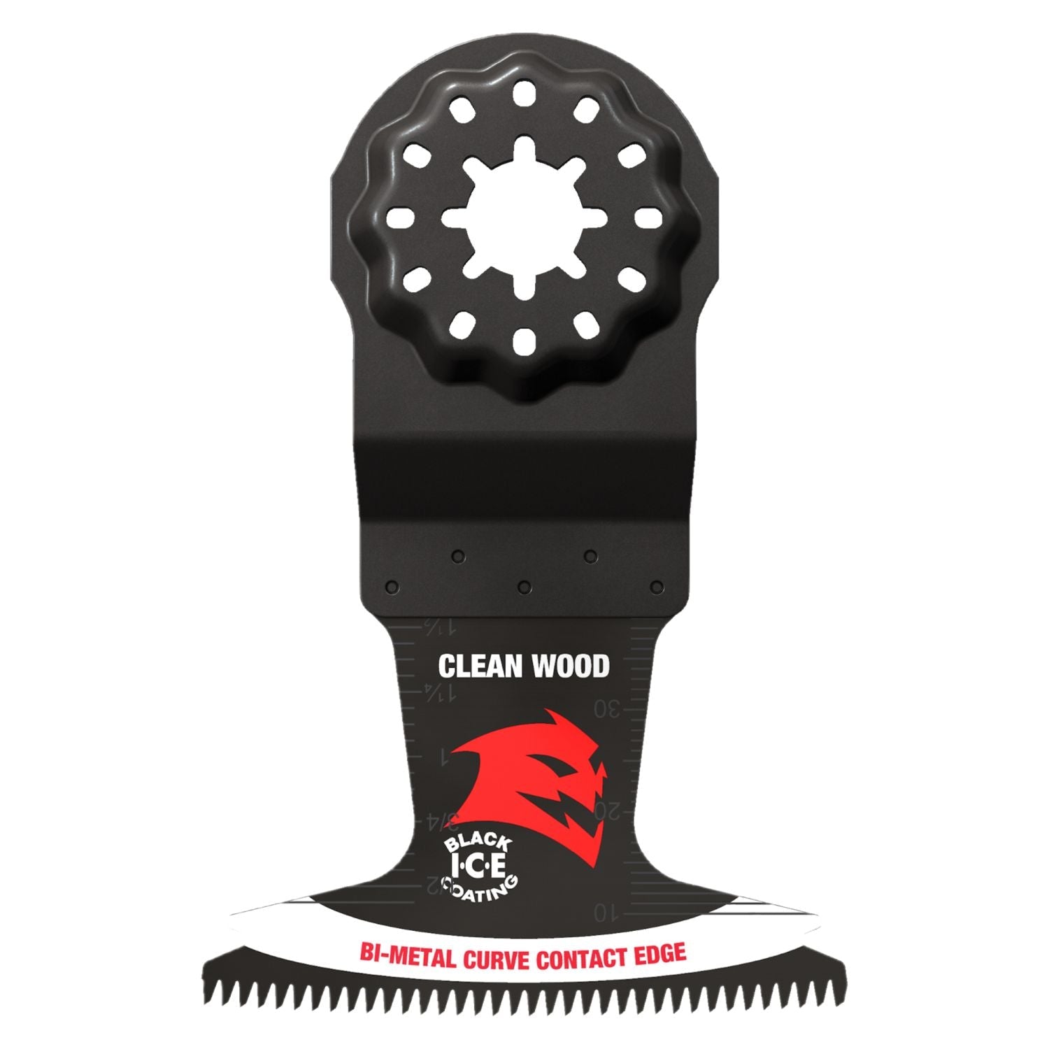 Diablo DOS250JBW3 2-1/2 in. Starlock Bi-Metal Oscillating Blade for Clean Wood (3-Pack)