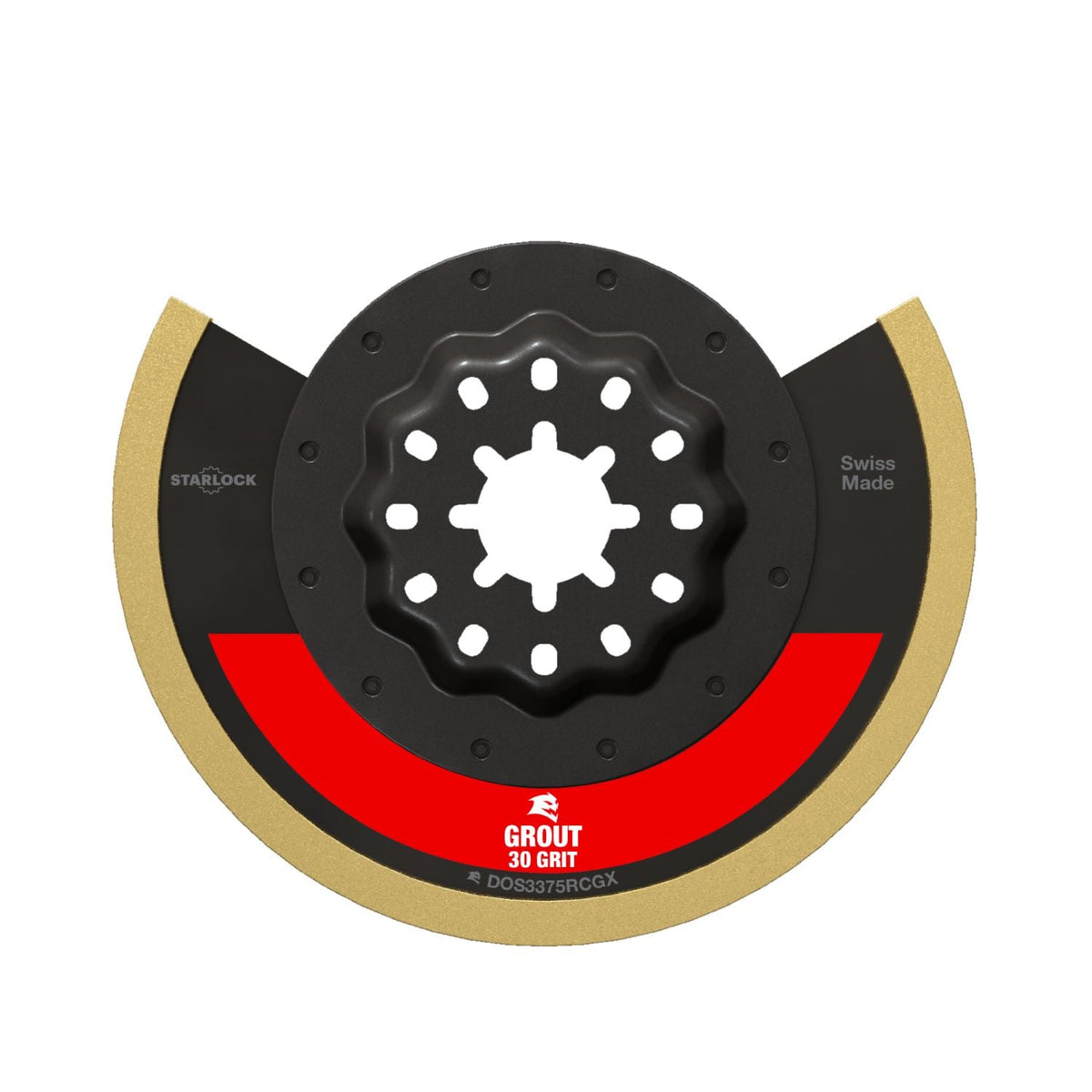 Diablo DOS3375RCGX 3-3/8 in. Starlock Carbide Grit Oscillating Blade for Grout