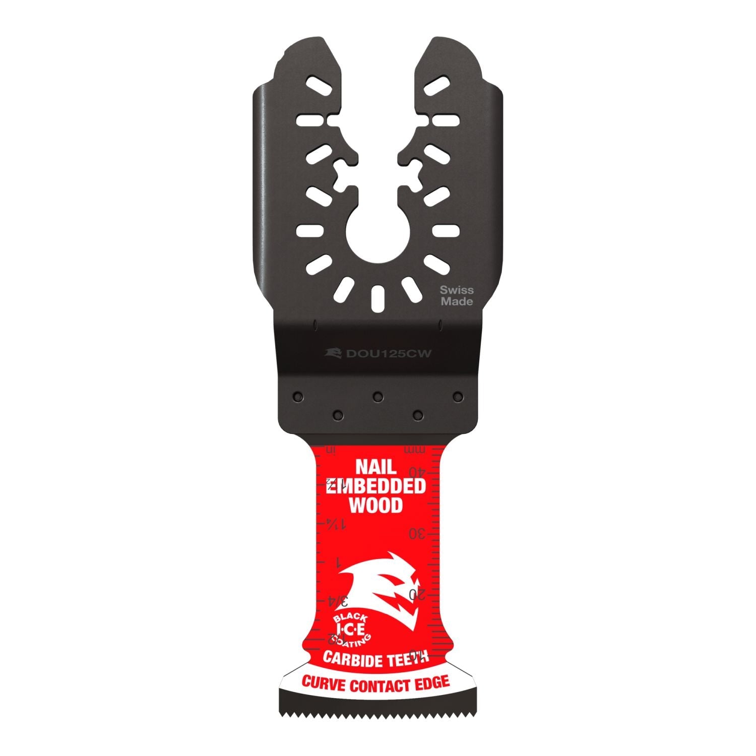 Diablo DOU125CW3 AMPED Demo Demon 1-1/4 in. Universal Carbide Teeth Oscillating Blade for Nail-Embedded Wood (3-Pack)