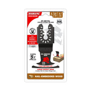 Diablo DOU250BW 2-1/2-Inch Universal Fit Bi-Metal Oscillating Blade for Nail-Embedded Wood