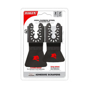 Diablo DOUSCRP2 Universal Fit High Carbon Steel Oscillating Scraper Set for Adhesive Removal
