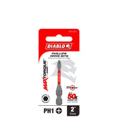 Diablo DPH12P1 2 Inch #1 Phillips Drive Bit