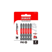Diablo DPH32P5 2 Inch #3 Phillips Drive Bits , 5-Pack