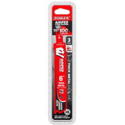 Diablo DS0608CFA3 6-Inch Steel Demon Amped Carbide Recip Blades for Thick Metal, 3-Pack