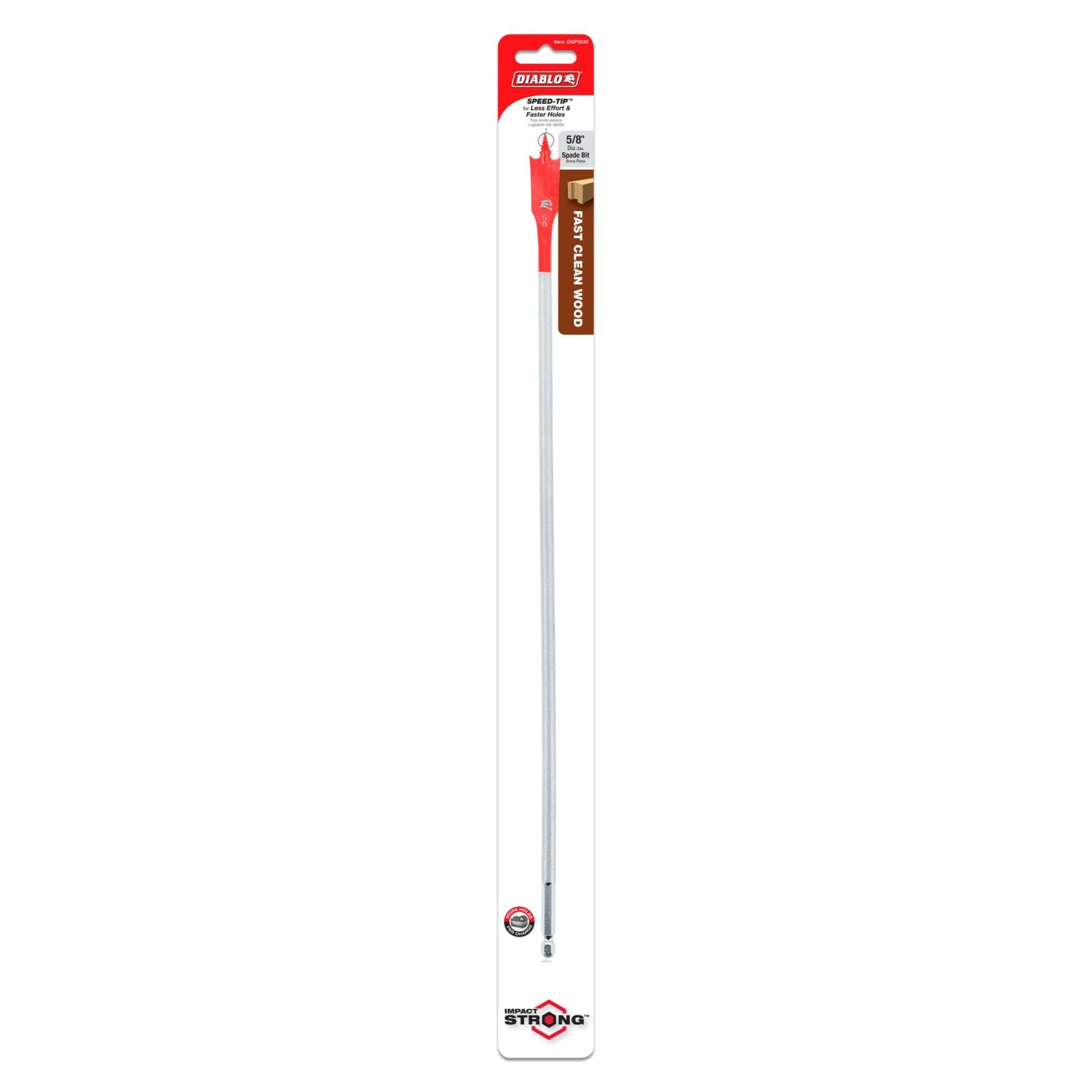 Diablo DSP3030 5/8 Inch x 16 Inch SPEEDemon Spade Bit – Tool Nut