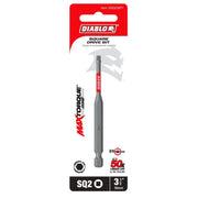 Diablo DSQ235P1 3-1/2 Inch #2 Square Drive Bit