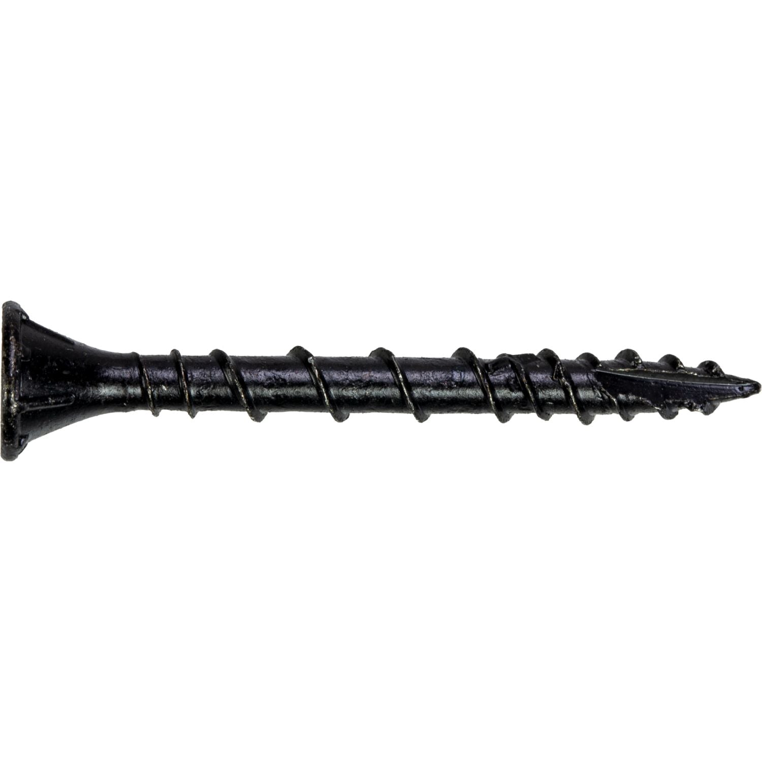 Simpson Strong-Tie DSVBK158R480 Deck-Drive DSV WOOD Screw,  #8 x 1-5/8-in. T25, Flat Head, Quik Guard, Black, 480-Pack