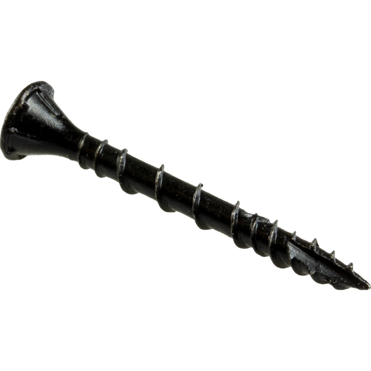 Simpson Strong-Tie DSVBK158R480 Deck-Drive DSV WOOD Screw,  #8 x 1-5/8-in. T25, Flat Head, Quik Guard, Black, 480-Pack