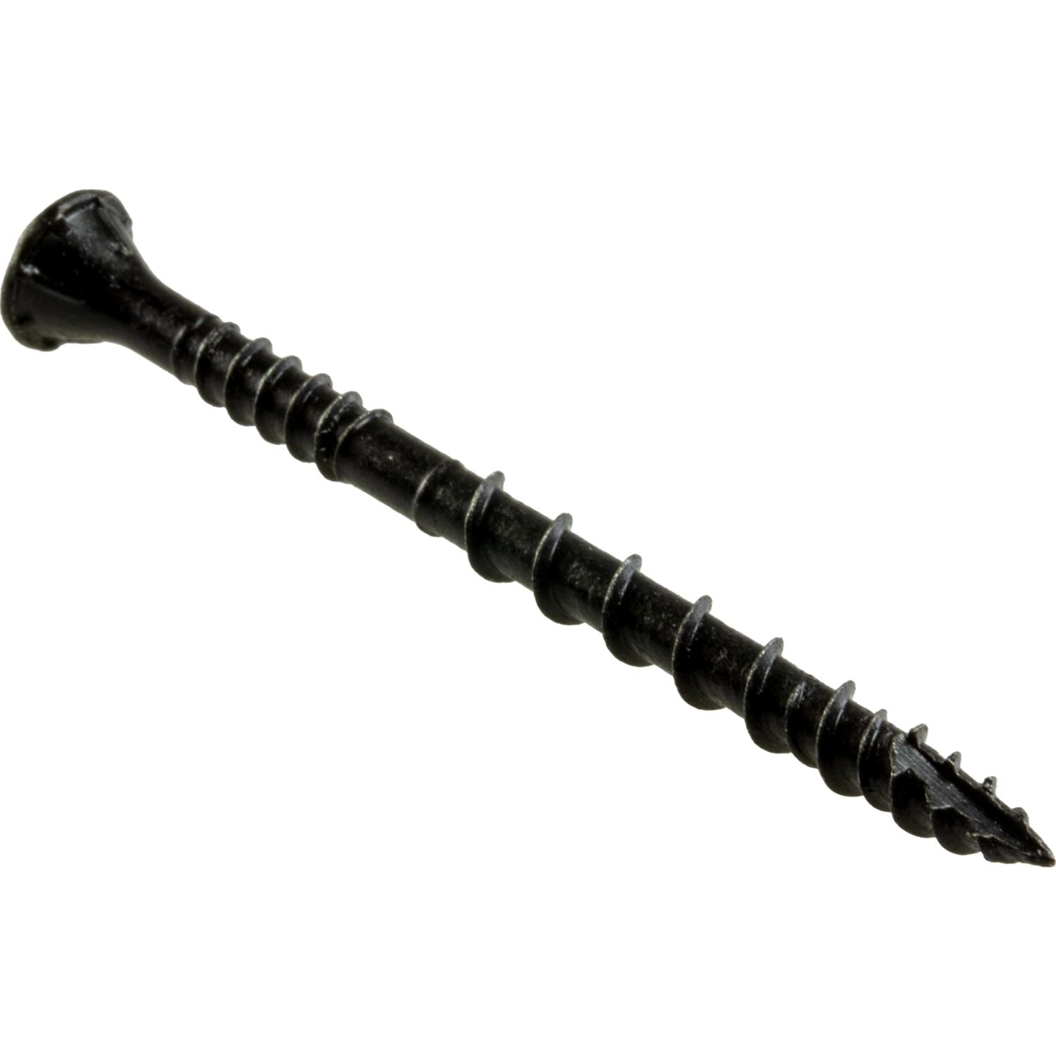 Simpson Strong-Tie DSVBK212R240 Deck-Drive DSV WOOD Screw,  #10 x 2-1/2-in. T25, Flat Head, Quik Guard, Black, 240-Pack