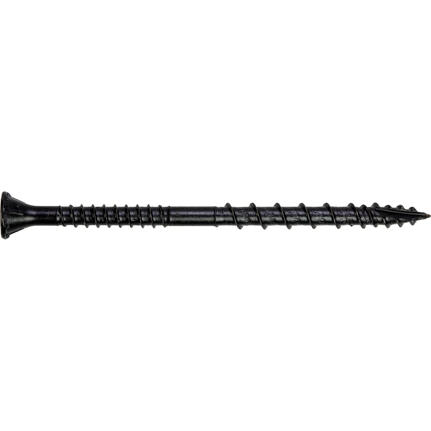 Simpson Strong-Tie DSVBK3R210 Deck-Drive DSV WOOD Screw,  #10 x 3-in. T25, Flat Head, Quik Guard, Black, 210-Pack