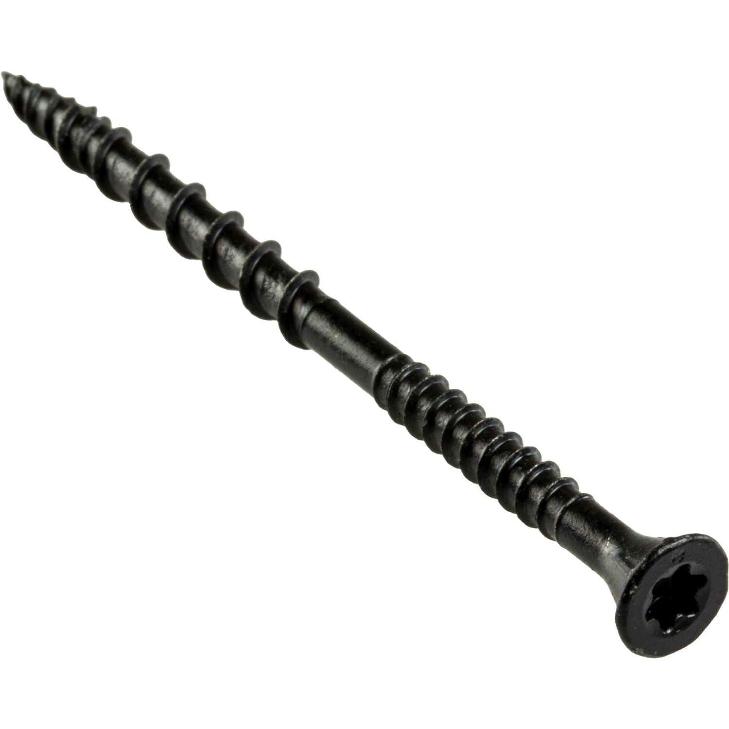 Simpson Strong-Tie DSVBK3R210 Deck-Drive DSV WOOD Screw,  #10 x 3-in. T25, Flat Head, Quik Guard, Black, 210-Pack