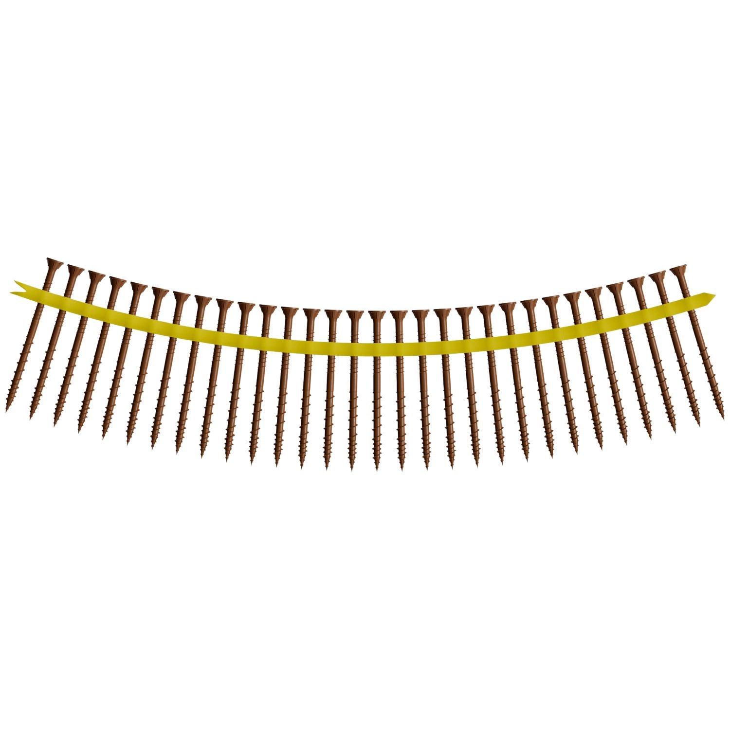Simpson Strong-Tie DSVR3S Deck-Drive DSV WOOD Screw (Collated),  #10 x 3-in. T25 6-Lobe, Red, 1000-Pack