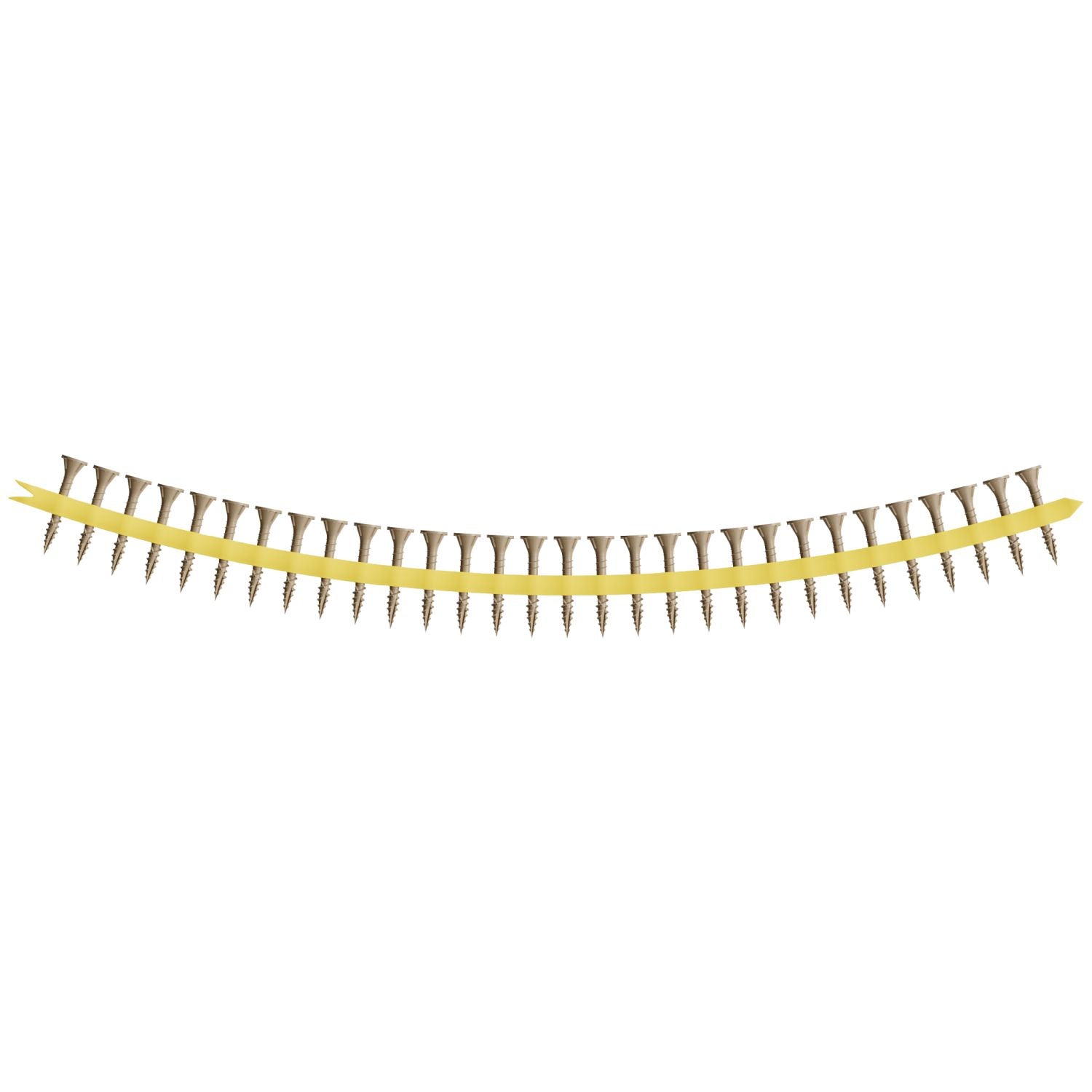 Simpson Strong-Tie DSVT114S Deck-Drive DSV WOOD Screw (Collated),  #8 x 1-1/4-in. T25 6-Lobe, Tan, 2000-Pack