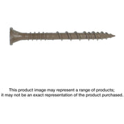 Simpson Strong-Tie DSVT2R5LB Deck-Drive DSV WOOD Screw,  #10 x 2-in. T-25, Flat Head, Quik Guard, Tan, 5-lb.