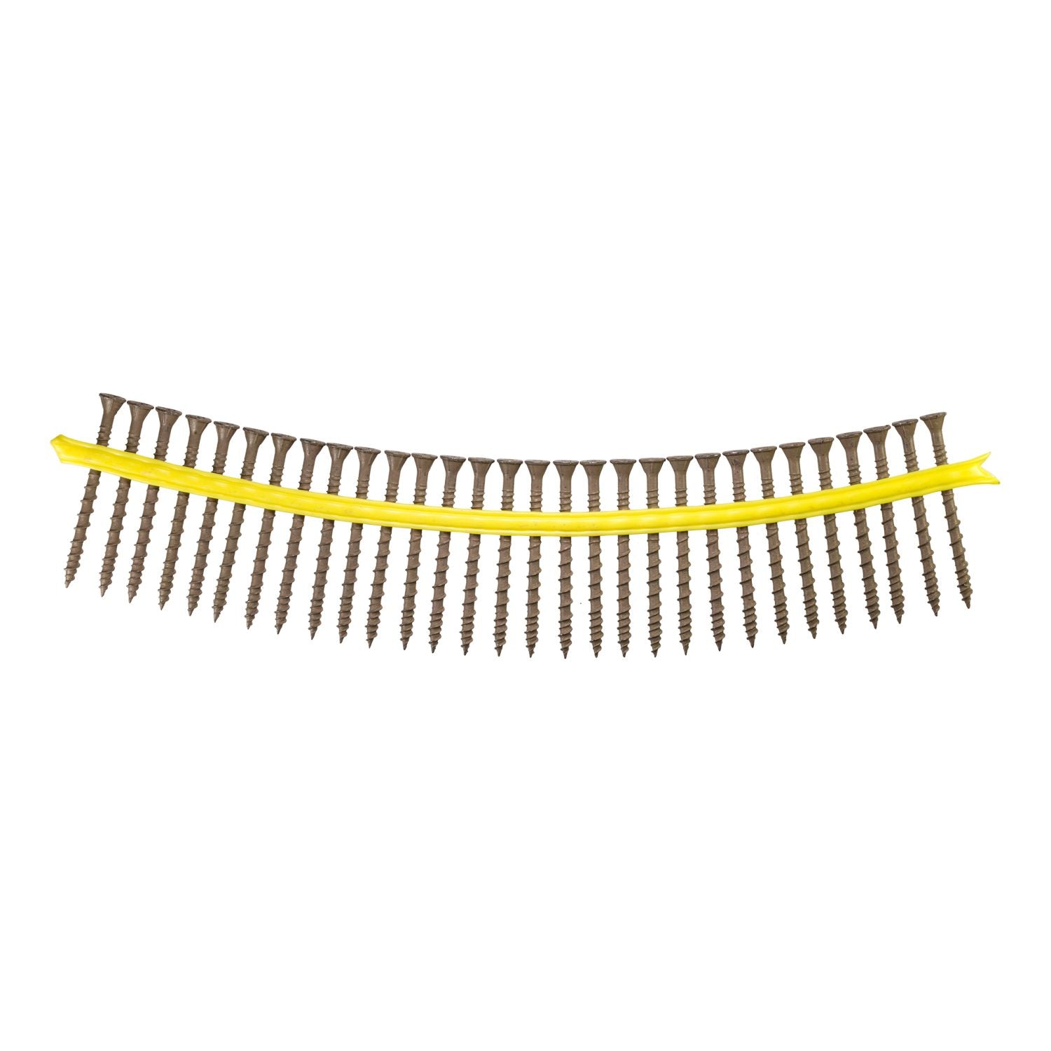 Simpson Strong-Tie Deck-Drive DSV Wood Collated Screw, #10 x 2-in. T25 6-Lobe, Tan, 1500-Pack (DSVT2S)