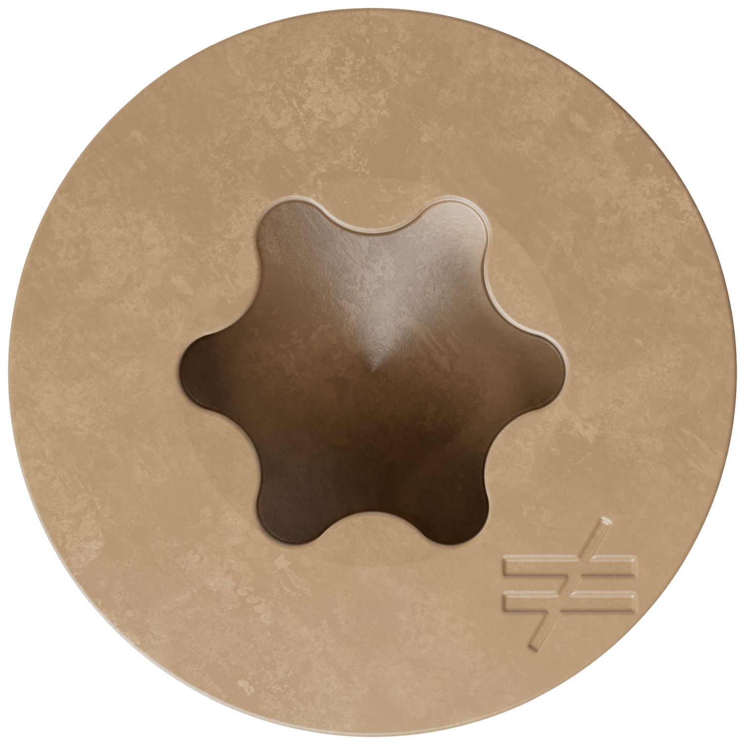 Simpson Strong-Tie Deck-Drive DSV WOOD Screw, #10 x 3-in. T-25, Flat Head, Quik Guard, Tan, 1-lb. (DSVT3R1LB)