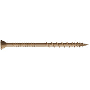 Simpson Strong-Tie Deck-Drive DSV Wood Screw, #10 x 3-in. T25, Flat Head, Quik Guard, Tan, 770-Pack (DSVT3R770)