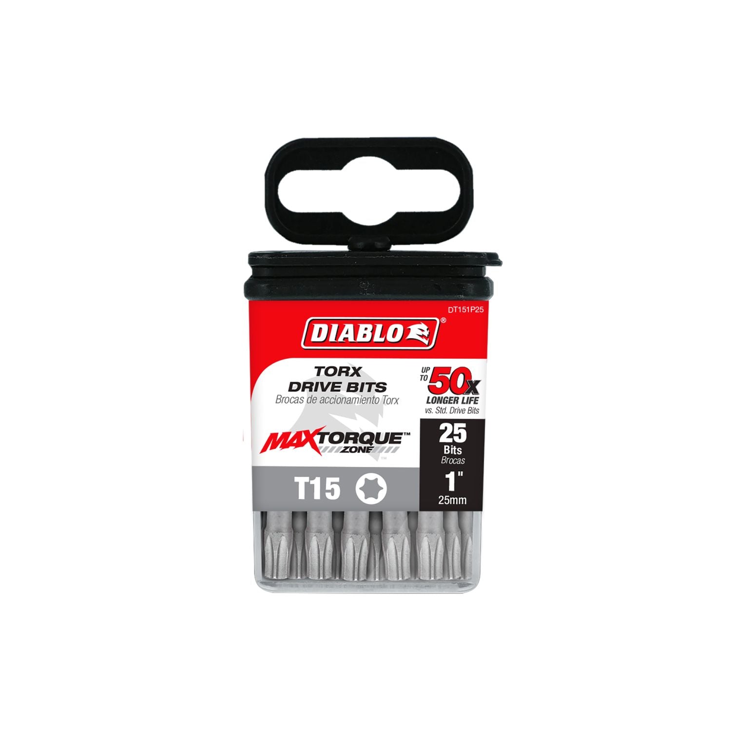 Diablo DT151P25 1 Inch #15 Torx Drive Bits , 25-Pack