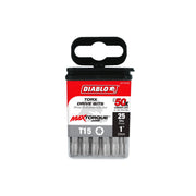 Diablo DT151P25 1 Inch #15 Torx Drive Bits , 25-Pack
