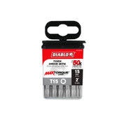 Diablo DT152P15 2 Inch #15 Torx Drive Bits , 15-Pack