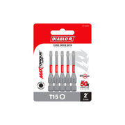 Diablo DT152P5 2 Inch #15 Torx Drive Bits , 5-Pack