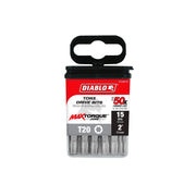 Diablo DT202P15 2 Inch #20 Torx Drive Bits , 15-Pack