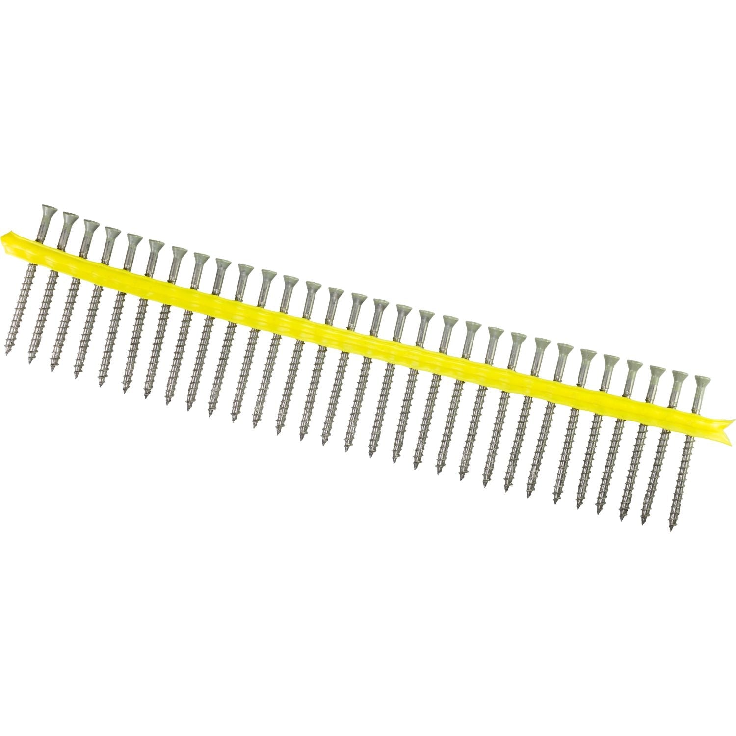 Simpson Strong-Tie DTH212S305GR03 Trim-Head Screw,  Sharp Point (Collated),  #7 x 2-1/2-in. #2 Square Type 305 Gray 03, 1000-Pack