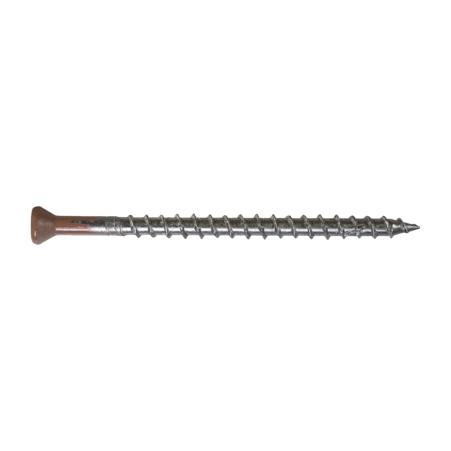 Simpson Strong-Tie DTH212S305TN04 Trim-Head Screw,  Sharp Point (Collated),  #7 x 2-1/2-in. #2 Square Type 305 Tan 04, 1000-Pack