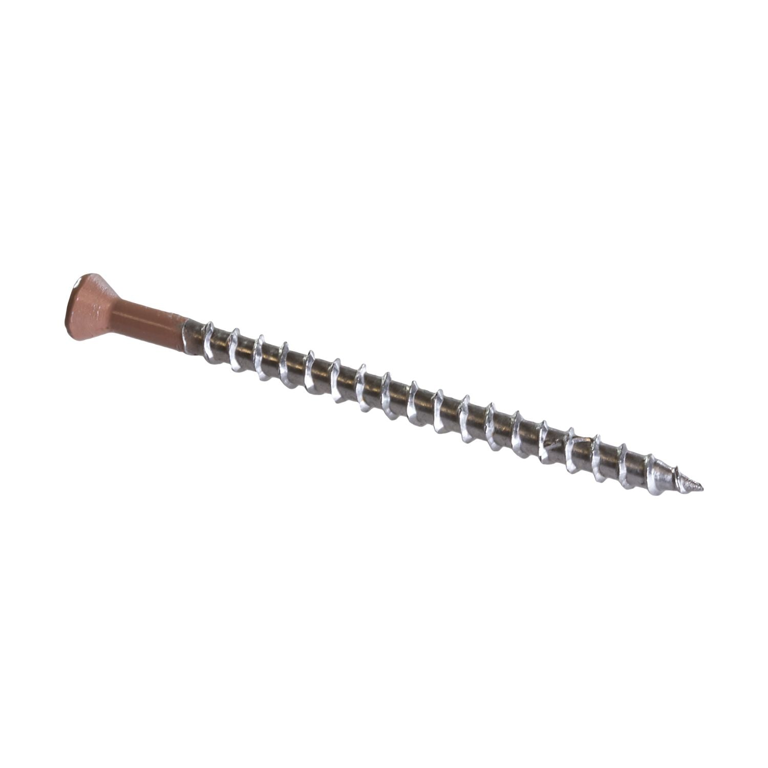 Simpson Strong-Tie DTH212S305TN04 Trim-Head Screw,  Sharp Point (Collated),  #7 x 2-1/2-in. #2 Square Type 305 Tan 04, 1000-Pack