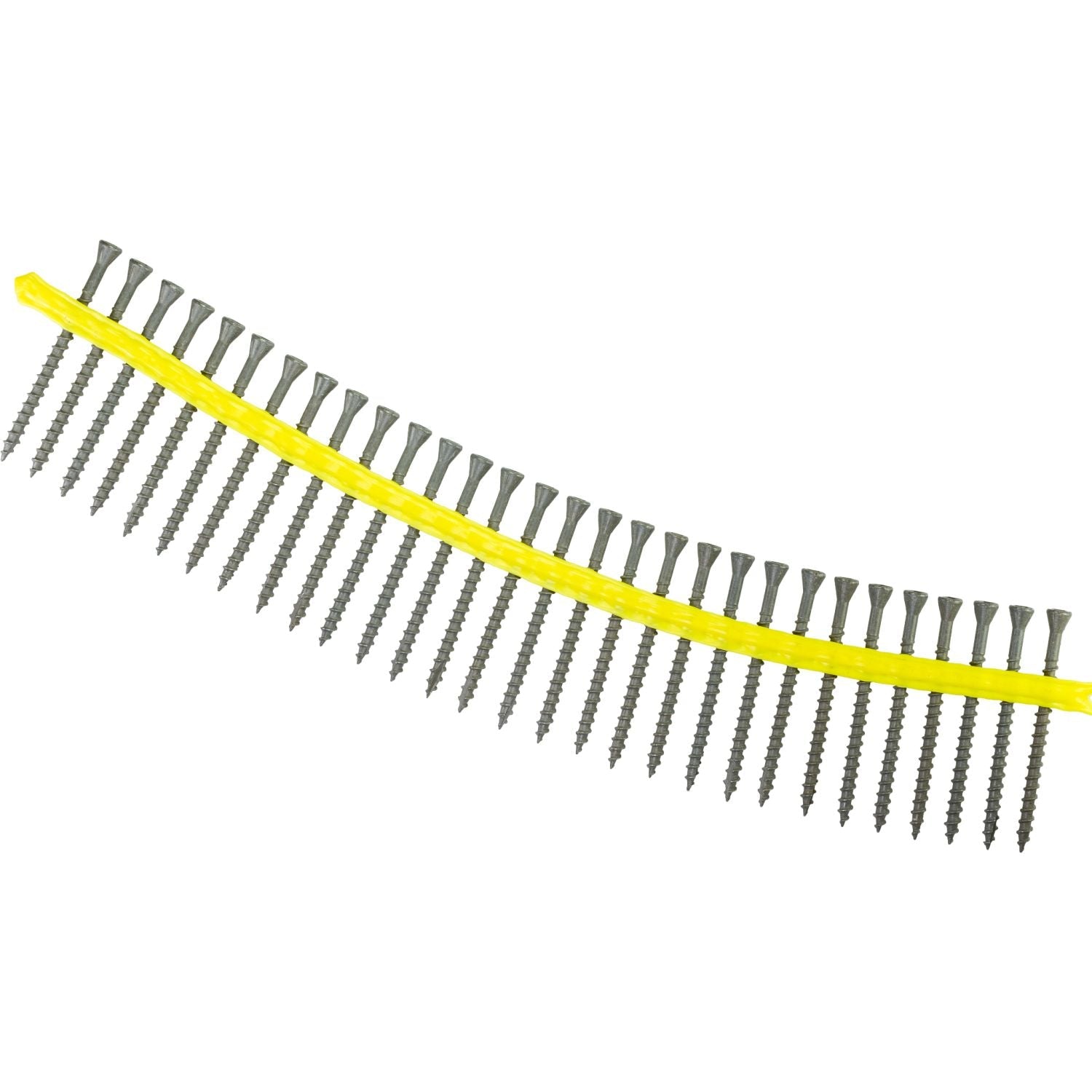 Simpson Strong-Tie DTHQ212S Trim-Head Screw, Type-17 Point,  #8 x 2-1/2-in. #2U Square Drive, Quik Guard, 1500-Pack