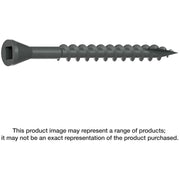Simpson Strong-Tie DTHQ2S Trim-Head Screw, Type-17 Point,  #8 x 2-in. #2U Square Drive, Quik Guard, 2000-Pack