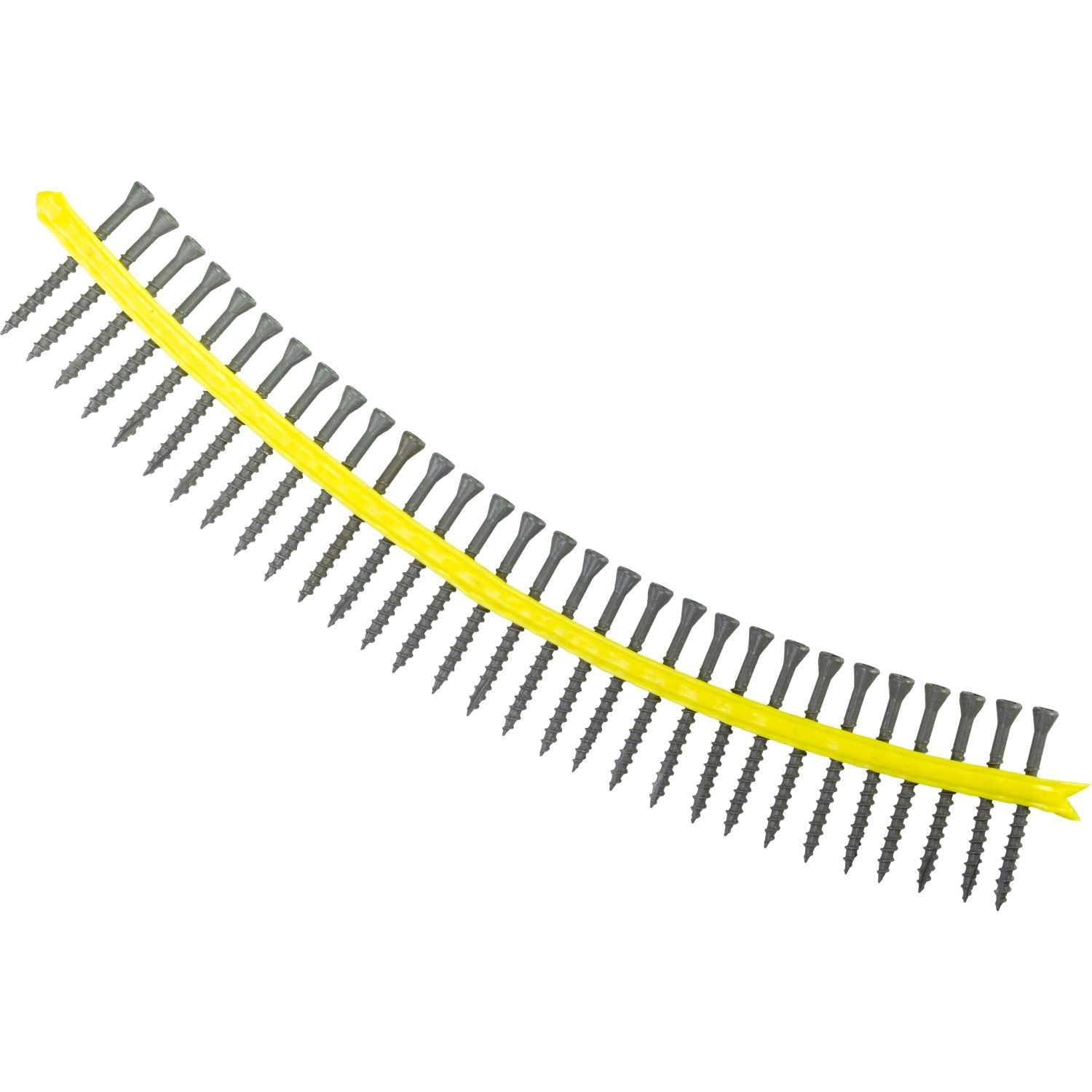 Simpson Strong-Tie DTHQ2S Trim-Head Screw, Type-17 Point,  #8 x 2-in. #2U Square Drive, Quik Guard, 2000-Pack