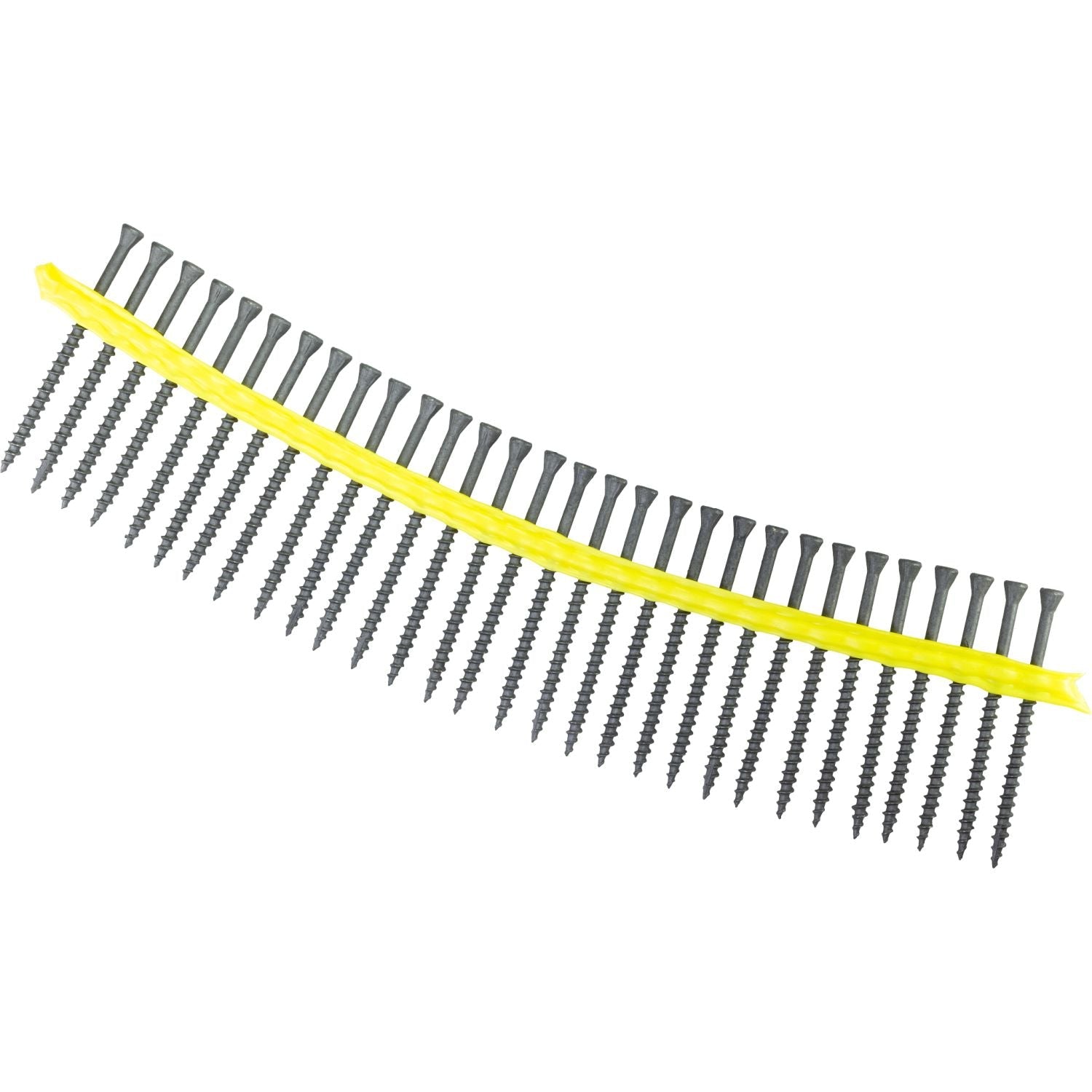 Simpson Strong-Tie DTHQ3S Trim-Head Screw, Type-17 Point,  #8 x 3-in. #2U Square Drive, Quik Guard, 1000-Pack