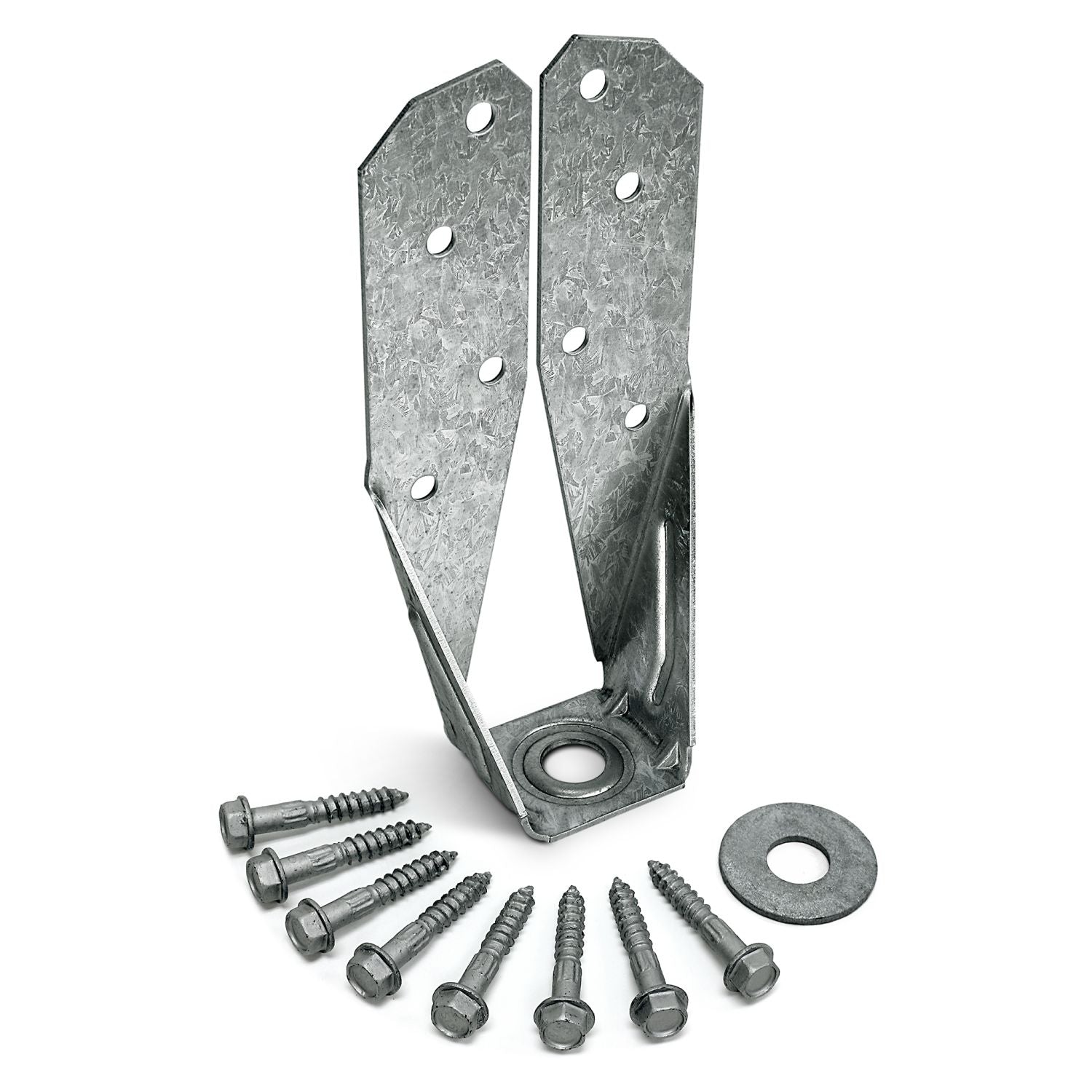 Simpson Strong-Tie DTT2Z-SDS2.5 DTT2Z ZMAX Galvanized Deck Tension Tie for 2x with 2-1/2-in. SDS Screws