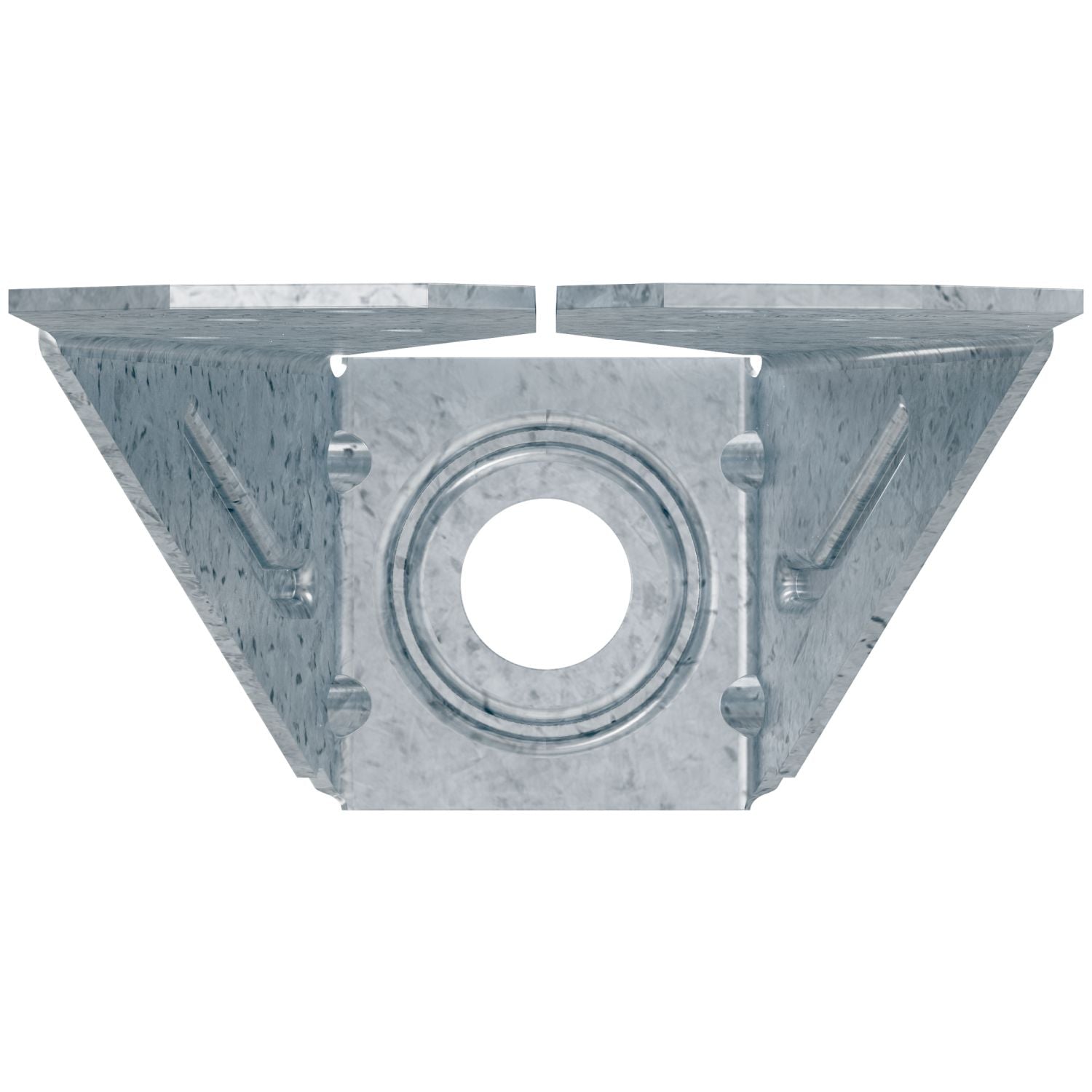 Simpson Strong-Tie ZMAX Galvanized Deck Tension Tie for 2x with 1-1/2-in. SDS Screws (DTT2Z)