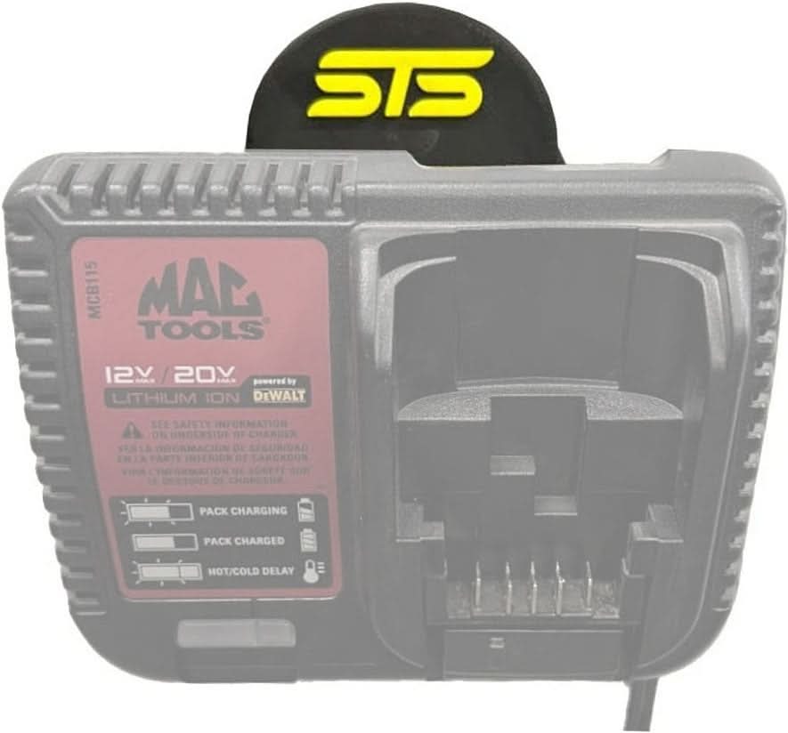 STS Auto Design DWDC115 DeWalt DCB115 and Mac 12V/20V Magnetic Charger Holder