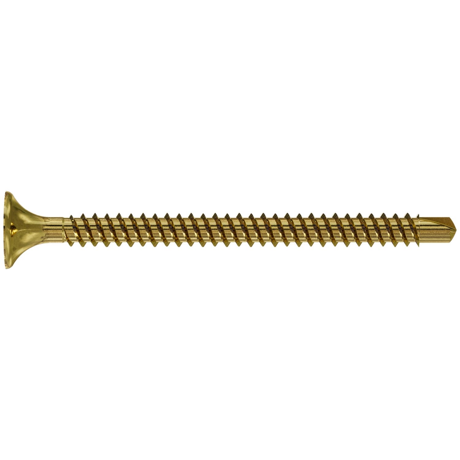Simpson Strong-Tie Drywall-to-CFS Collated Screw, #6 x 1-7/8-in. #2 Phillips, Yellow Zinc, 2000-Pack (DWFSD178PS)