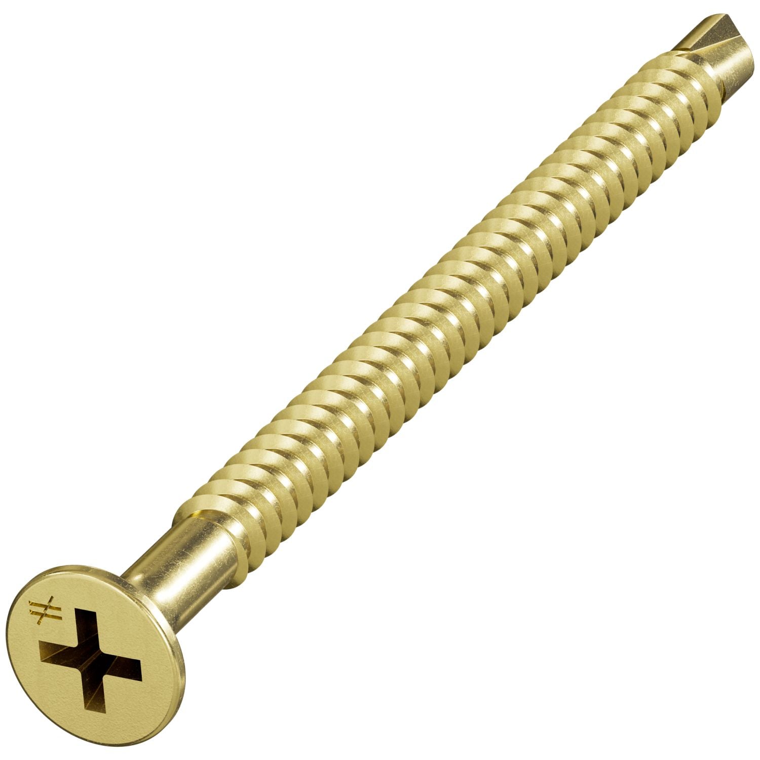 Simpson Strong-Tie DWFSD238PS DWFSD Drywall-to-CFS Screw (Collated),  #8 x 2-3/8-in. #2 Phillips, Yellow Zinc, 1500-Pack