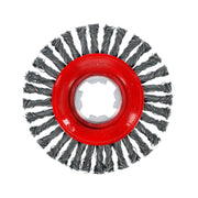 Diablo DWW400XSBC01F 4 Inch X-LOCK Carbon Steel Stringer Bead Twist Wheel