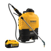 DeWalt DXSP190681B 20V MAX 4-Gallon Backpack Sprayer with 5.0Ah Battery